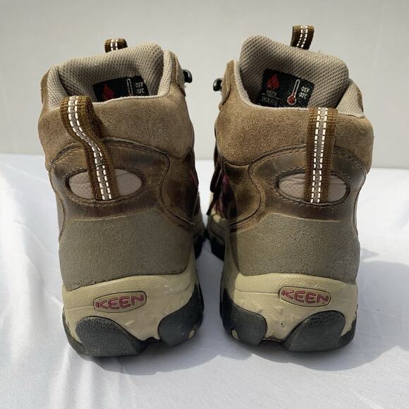 Keen Revel Winter Hiking Boots Brown Leather Waterproof Insulated 200g Mens 9 main image 11